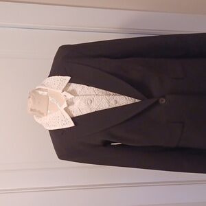 Veronica Beard Sati White Eyelet Dickey NWT